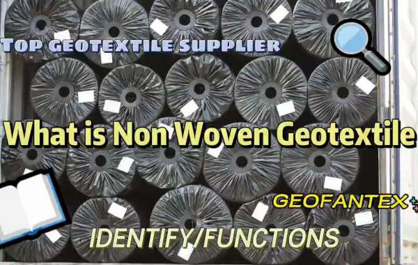 What makes woven geotextiles distinct from non-woven geotextiles and how can you tell the difference between the two