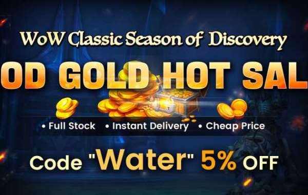 Use discount code "WATER" to get huge savings on SOD Gold at IGGM